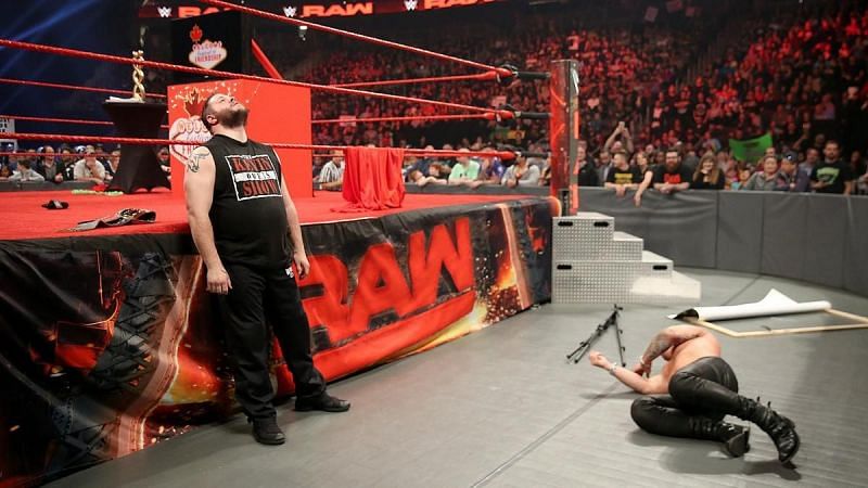 Owens attacks Jericho at the Festival of Friendship