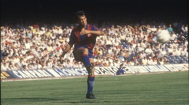 Miranda played for Barcelona from 1981 to 1988