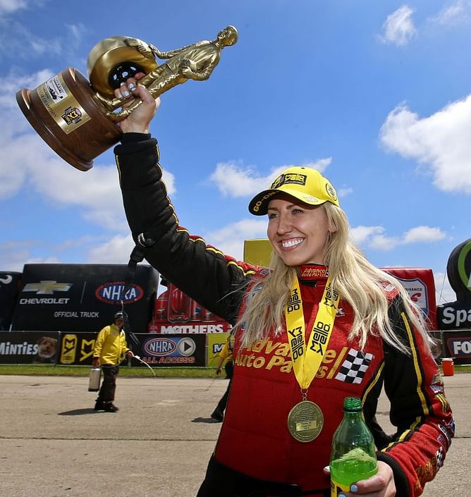 Courtney Force ends successful Funny Car career