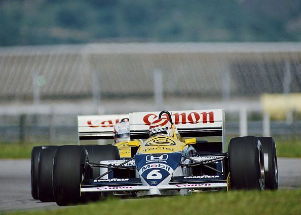Nigel Mansell and Nelson Piquet were the worst of enemies at Williams.