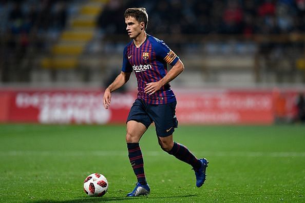 Denis Suarez captaining FC Barcelona - Spanish Copa del Rey