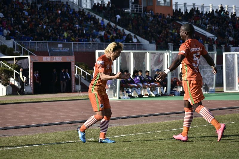 Katsumi was playing as a withdrawal midfielder