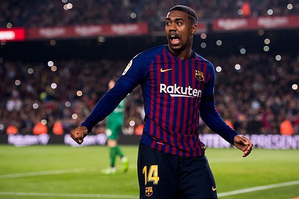 Malcom has been struggling for game time at Barcelona.