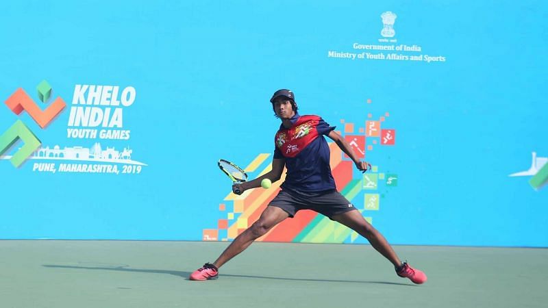 Aryaan Bhatia semifinal win ensured Maharashtra&#039;s race for tennis gold.