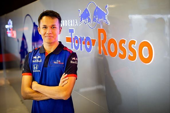 Alexander Albon will make his F1 debut for Toro Rosso in March