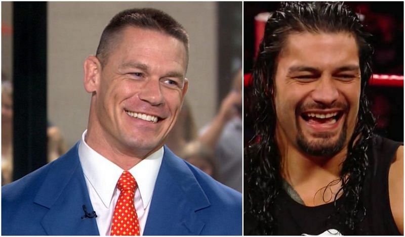 WWE के दो सबसे बड़े सुपरस्टार्स रोमन रेंस और जॉन सीना