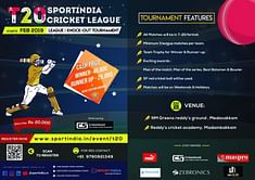 SPORTINDIA T20 Cricket League: Venue, Tournament Format, Entry and Prize details
