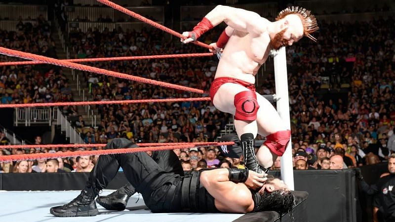 Sheamus was a part of the second fatal 4 way match on RAW