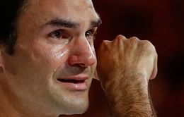 Watch: Roger Federer breaks down as he remembers his first tennis coach
