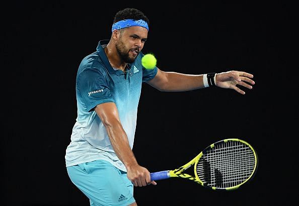 Tsonga in action