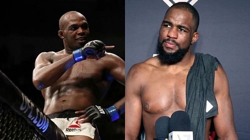 Jon Jones (left) and Corey Anderson (right)