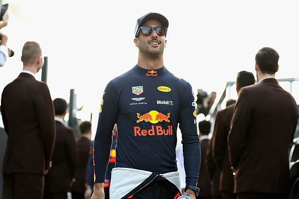 Daniel Ricciardo joined Renault F1 on a two-year contract