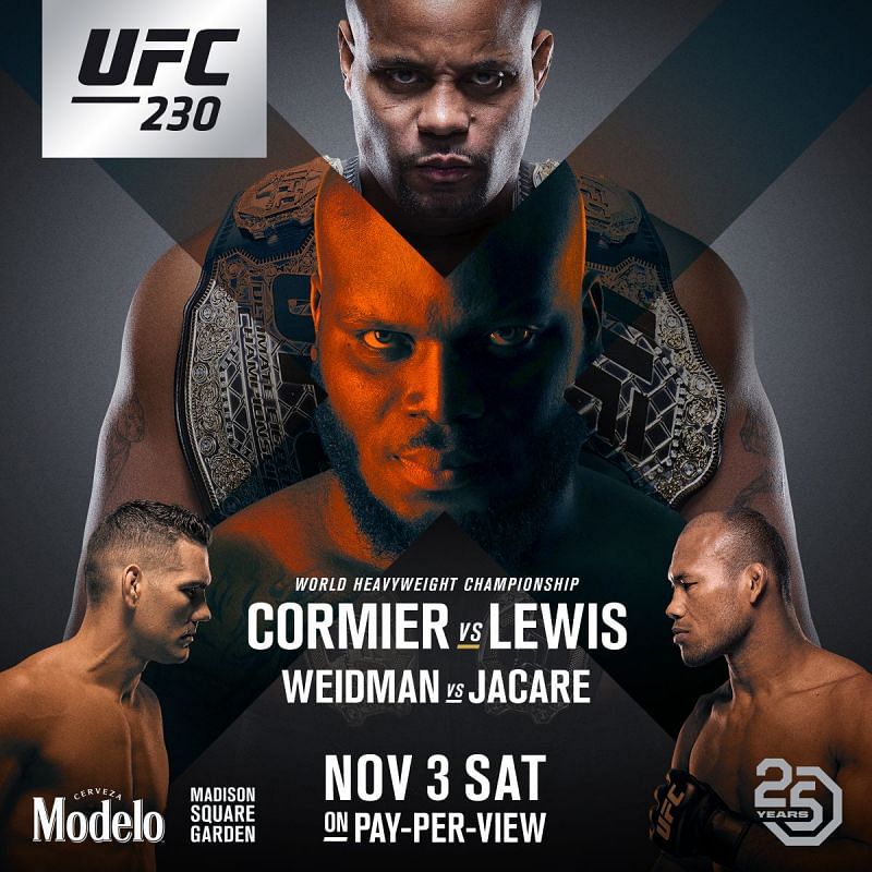 UFC 230 was headlined by two huge main events