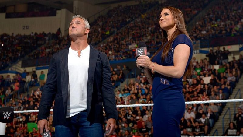 Shane and Stephanie McMahon
