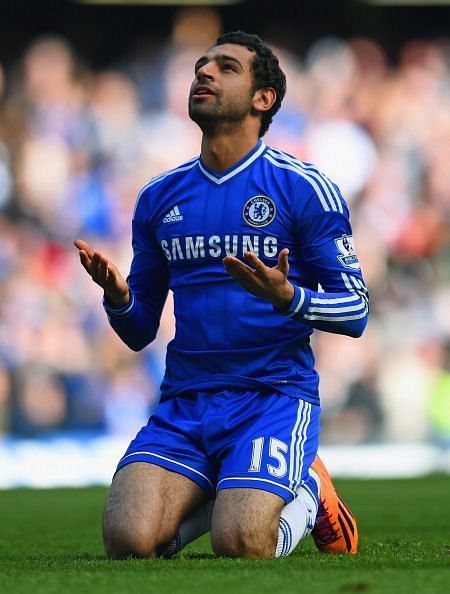 Salah struggled to show his potential at Chelsea