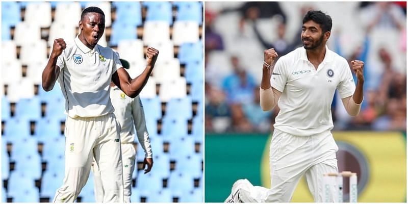 Kagiso Rabada and Jasprit Bumrah were the top two wicket-takers among pacers in Tests in 2018