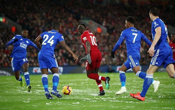 Sadio Mane opened the scoring in the third minute