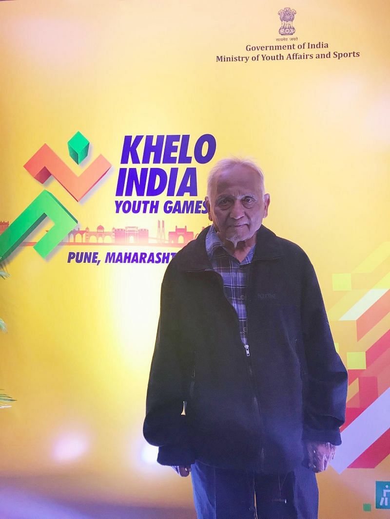 Hemant Jogdeo at Khelo India Youth Games 2019