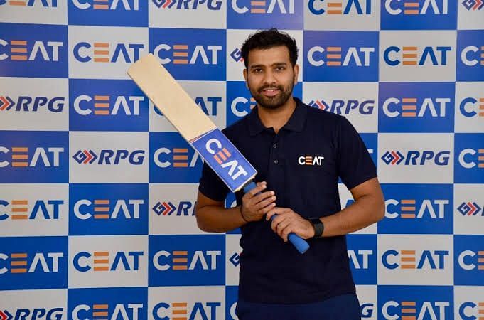 CEAT recently extended bat sponsorship deal with Rohit Sharma for three years