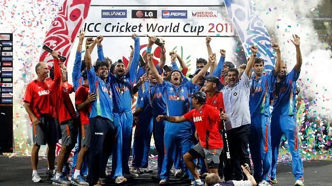 Image result for Indian WC triumph 2011