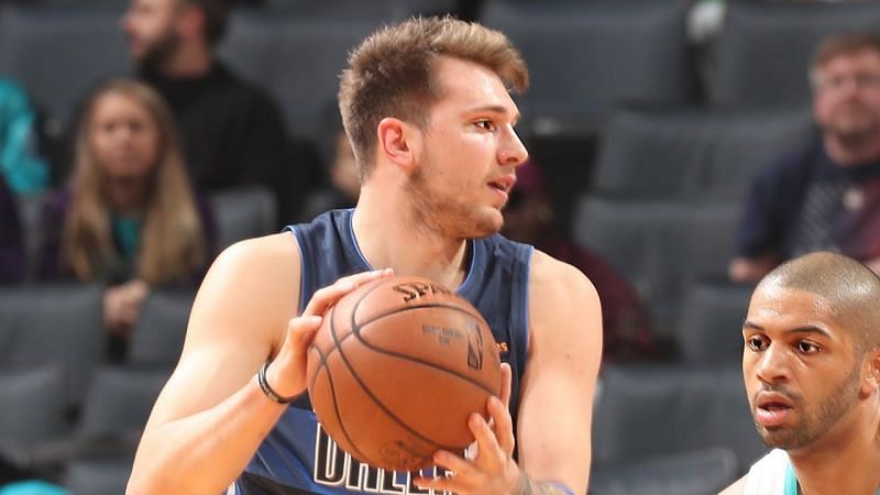 Luka Doncic scored 18 points and grabbed 10 rebounds for a double-double