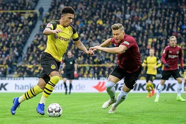 Sancho has been sensational for Borussia Dortmund