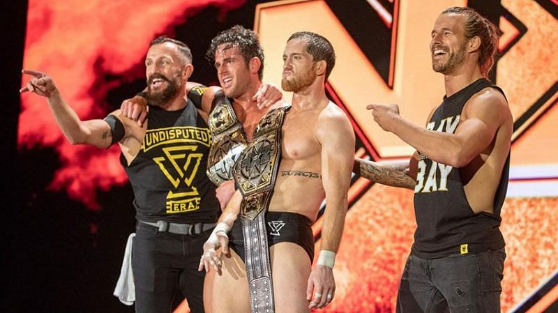 All four members of The Undisputed Era weigh 205lbs or less