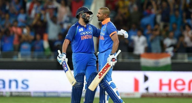 Rohit Sharma and Shikhar Dhawan