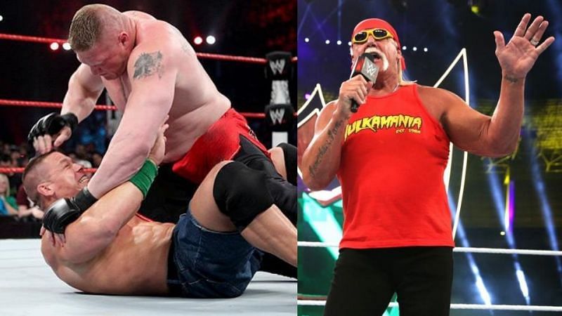 Brock Lesnar, John Cena and Hulk Hogan will be on RAW tonight!