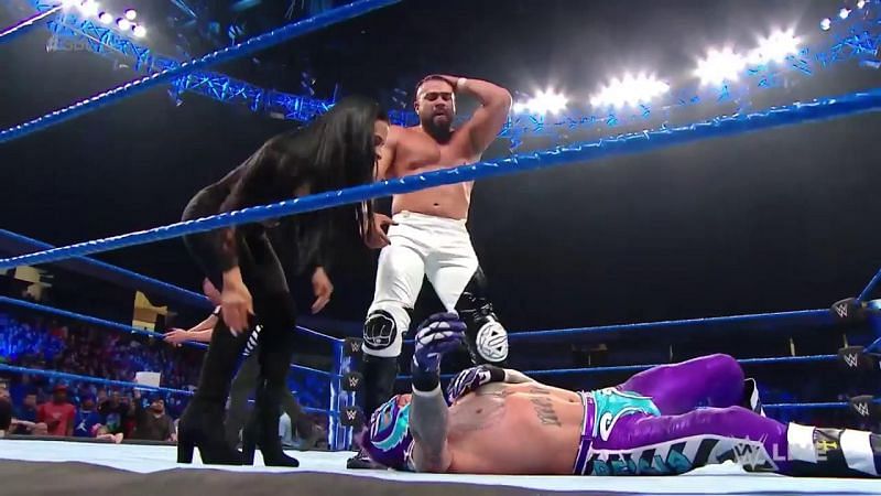 Andrade and Mysterio put on probably the best match on WWE TV so far in 2019