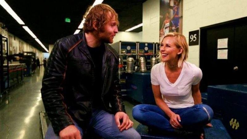 Renee Young and Dean Ambrose have become a popular couple
