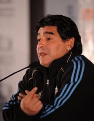 Maradona as Argentina manager