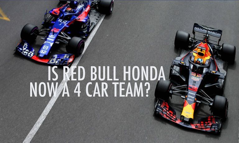 Red Bull is effectively entering 4 cars 2019