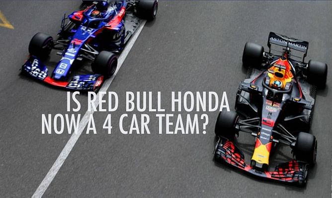 Red Bull is effectively entering 4 cars in 2019