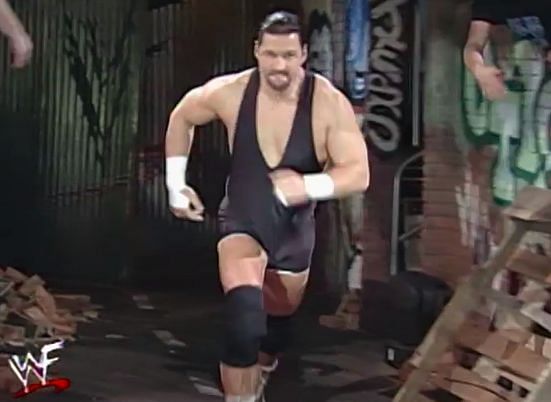 Al Snow on his way to the ring for the 2000 Royal Rumble