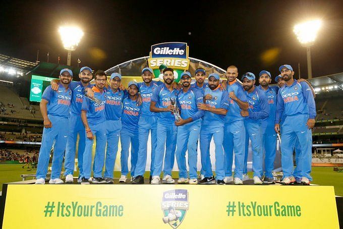 India won their first ever bilateral ODI series against Australia in Australia