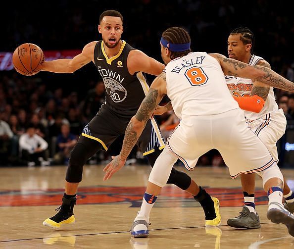 Stephen Curry v New York Knicks