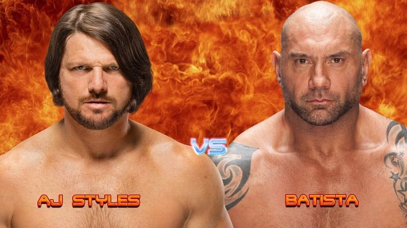 AJ Styles vs Batista, who wins?