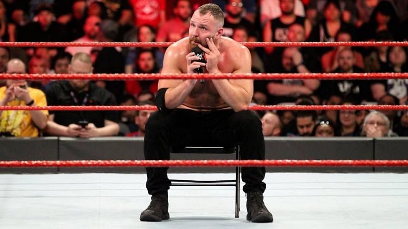 It did seem like a bit of a swansong for Dean Ambrose when he sat down in the ring after his loss to Seth