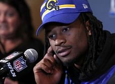 Gurley says he taught Michel to 'run and catch' at Georgia