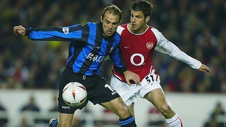 Fabregas made his Arsenal debut at the age of 16