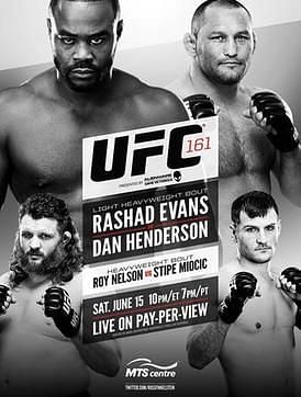 UFC 161 was inexcusably weak considering the UFC&#039;s great roster at the time
