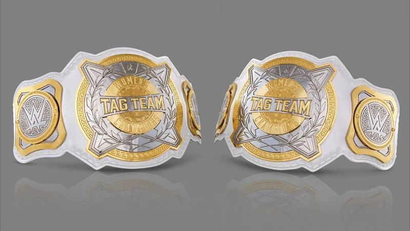 The Women&#039;s Tag Team titles were announced on RAW by Alexa Bliss