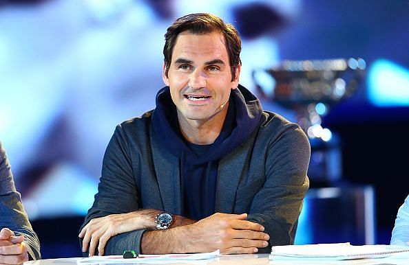Roger Federer will be in action in the afternoon session