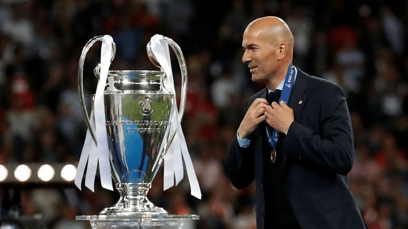 Zinedine Zidane stepped down after guiding Madrid to a third consecutive Champions League title