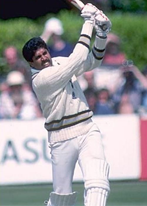 Kapil Dev scored a fluent half century to tilt the match in India's favor