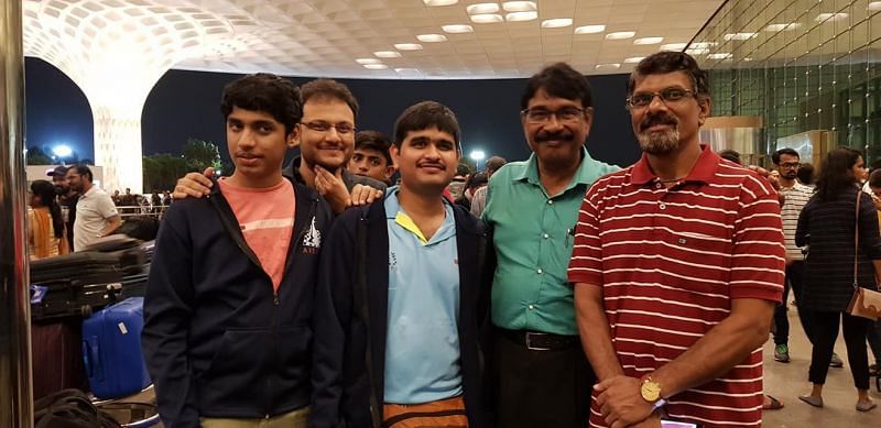 Indian Blind Team for the World Blind Team Championship, 2018