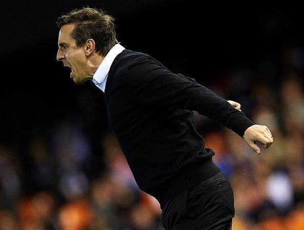 Everything went against Neville in a dismal tenure at the Spanish giants