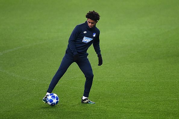 Reiss Nelson at Hoffenheim.