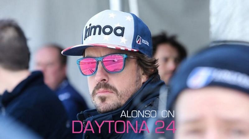 Fernando Alonso has his eyes trained on winning Daytona 24